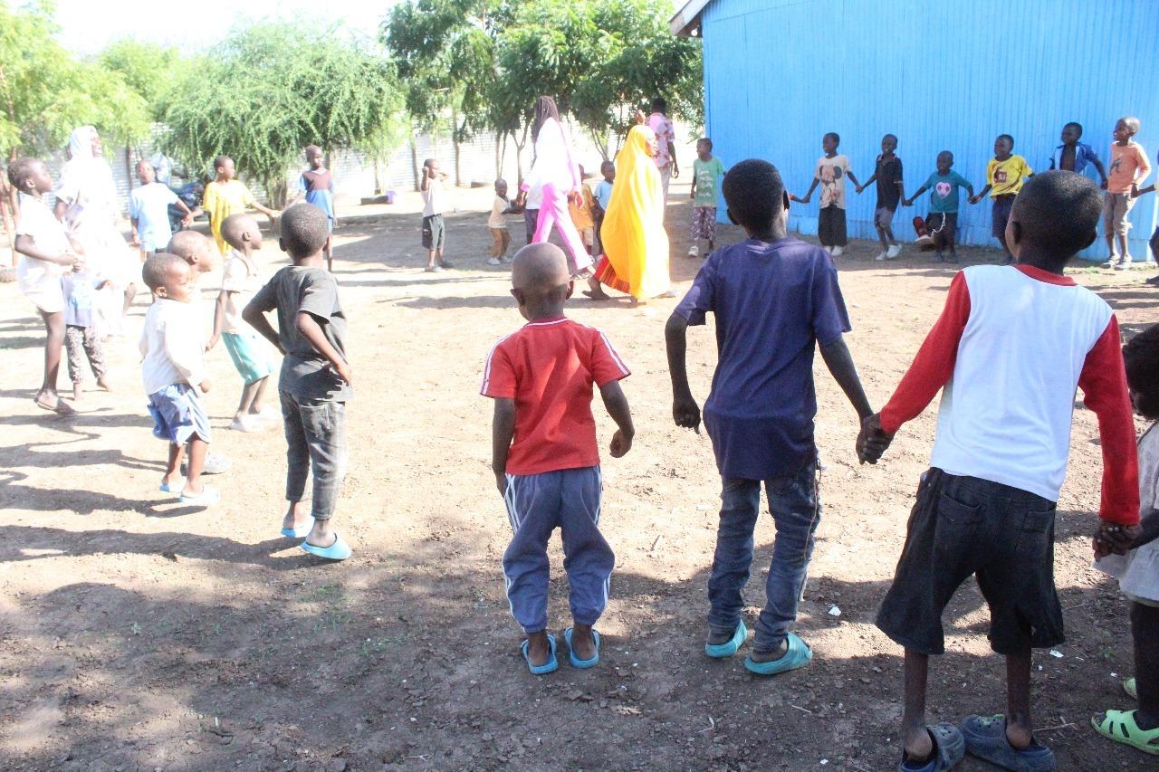 VDPA volunteer supporting the Kakuma community